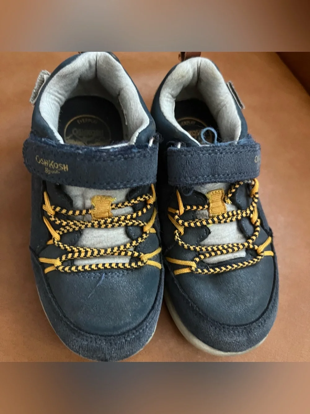 OshKosh B'gosh Everplay Kids Toddler Boys Sneakers Navy Sneakers Shoes Sz 9